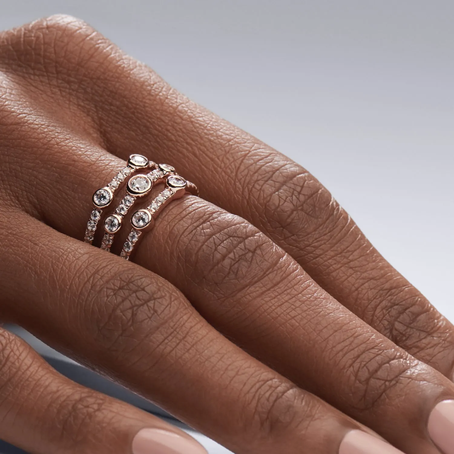 3-Tier Smitten Ring