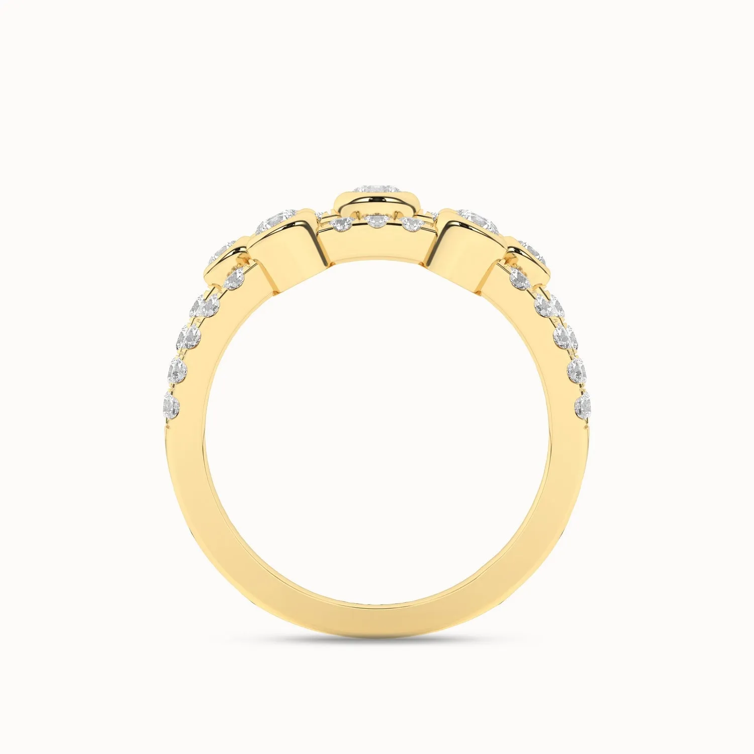 3-Tier Smitten Ring