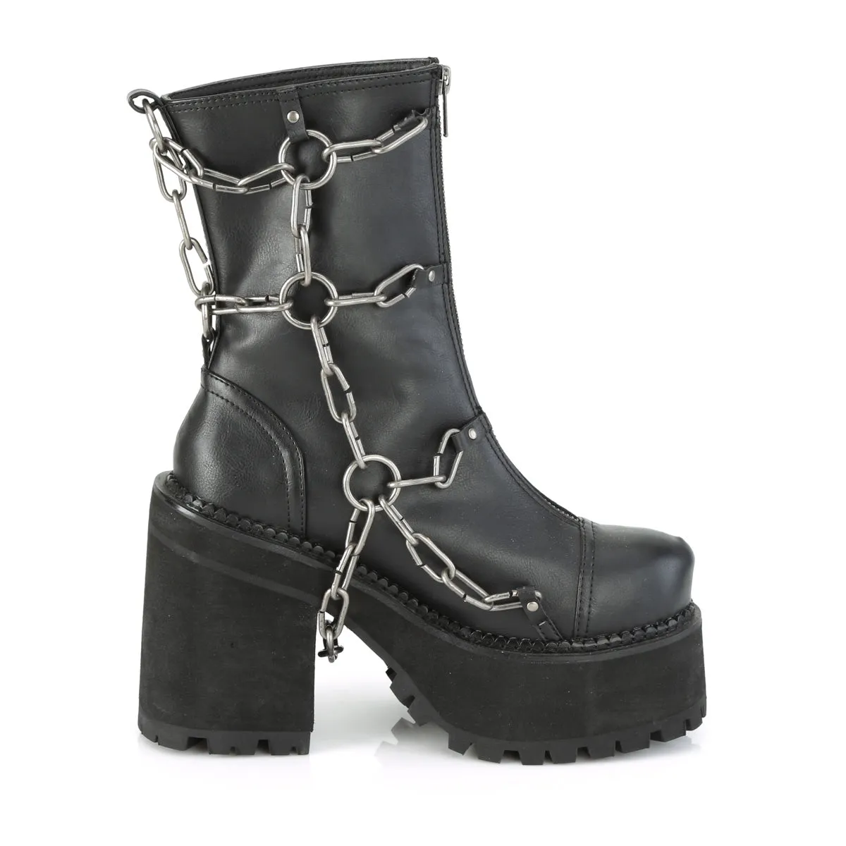 4 Inch Heel ASSAULT-66 Black