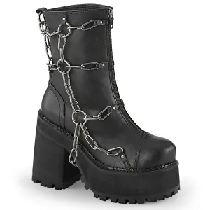 4 Inch Heel ASSAULT-66 Black