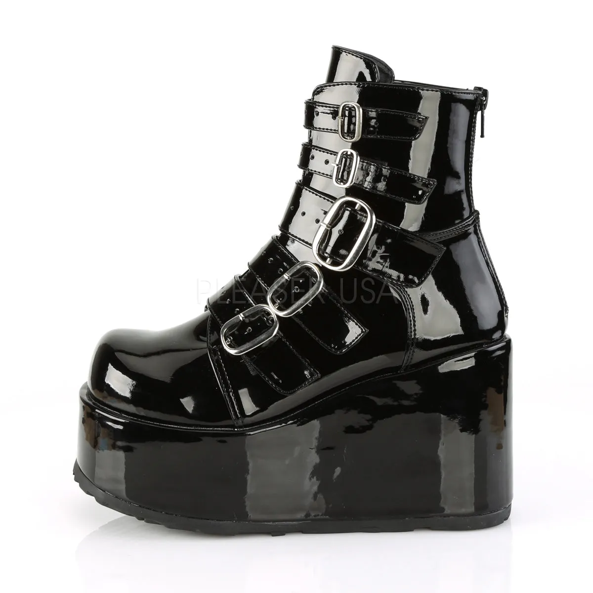 4 Inch Platform CONCORD-57 Black