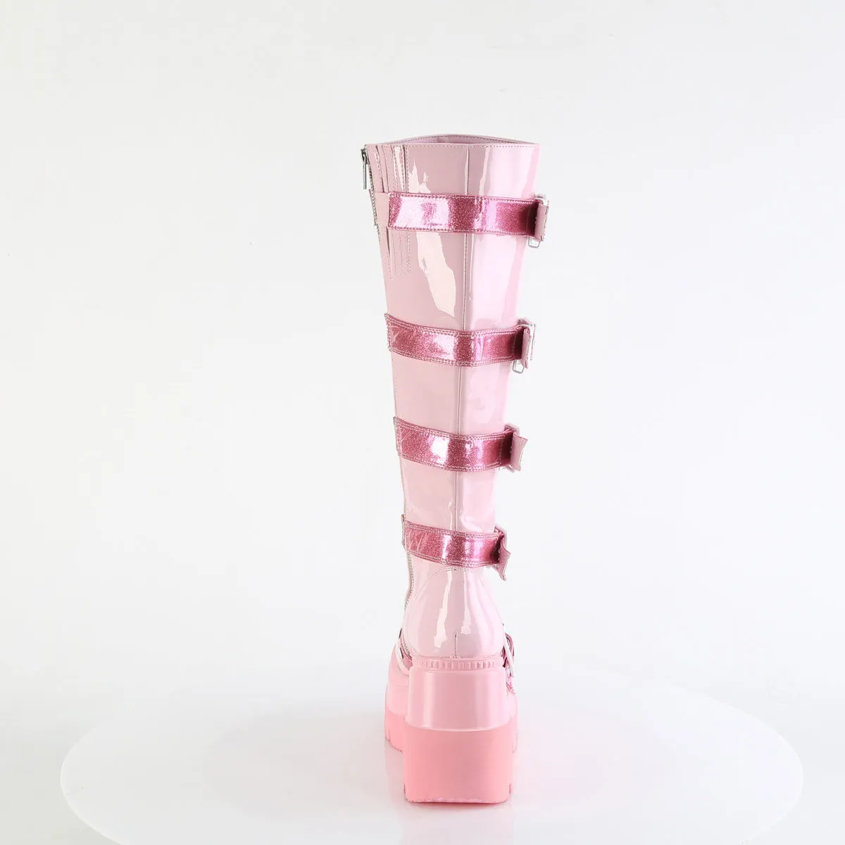 4 Inch Platform SHAKER-210 Baby Pink Patent