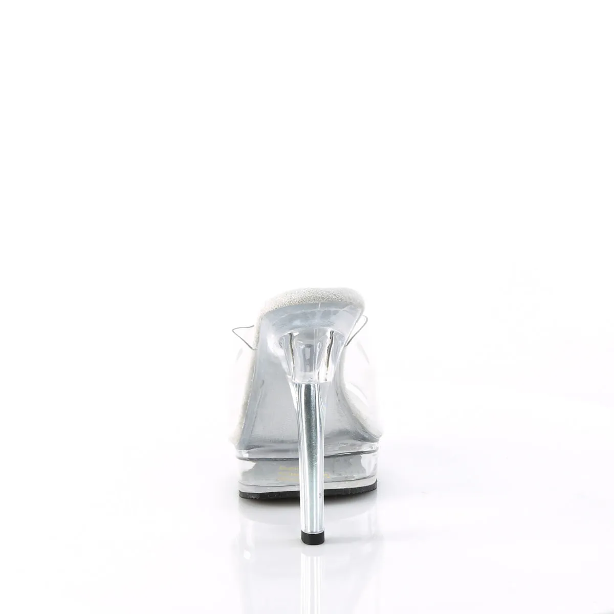 5 Inch Heel MAJESTY-501 Clear