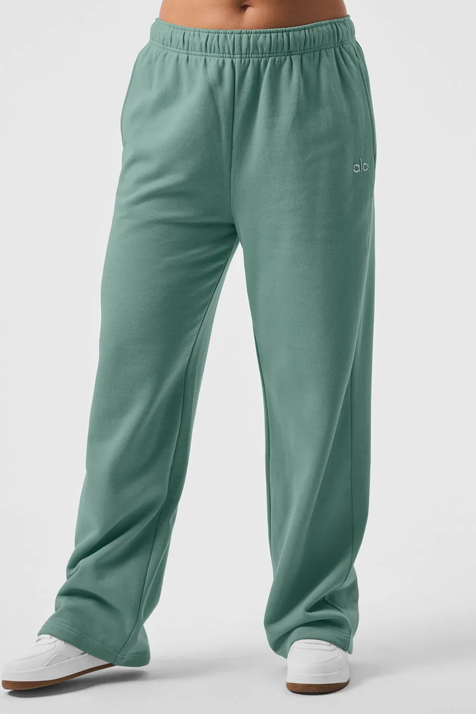 Accolade Straight Leg Sweatpant - Botanical Green