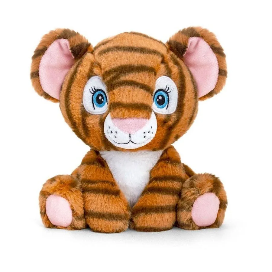 Adoptable World 25cm Tiger Gold Plush Stuffed Animal