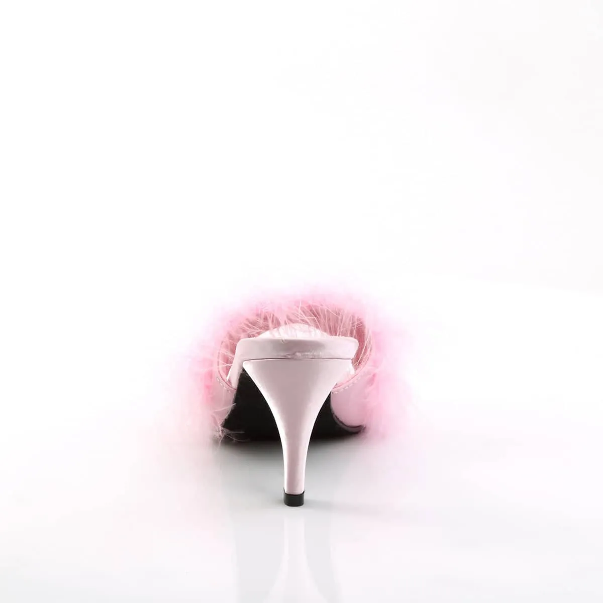 AMOUR-03 Fluffy Mule High Heels