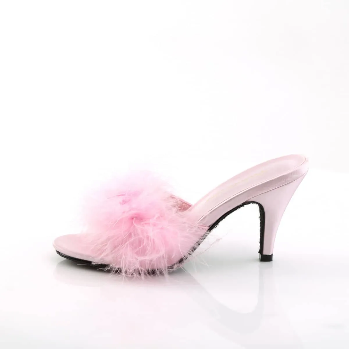 AMOUR-03 Fluffy Mule High Heels