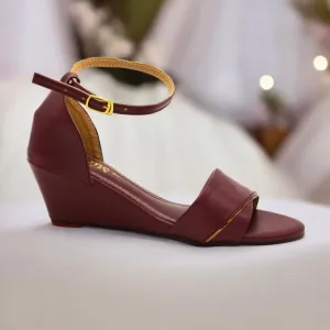 Ankle wedge sandal