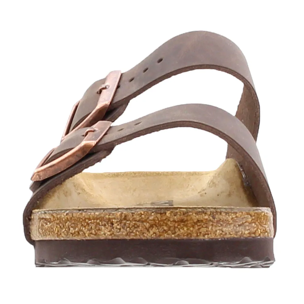 Arizona Oiled Leather Footbed Sandals