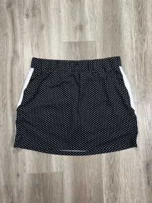 Athletic Skort By Talbots In Polkadot Pattern, Size: Petite L