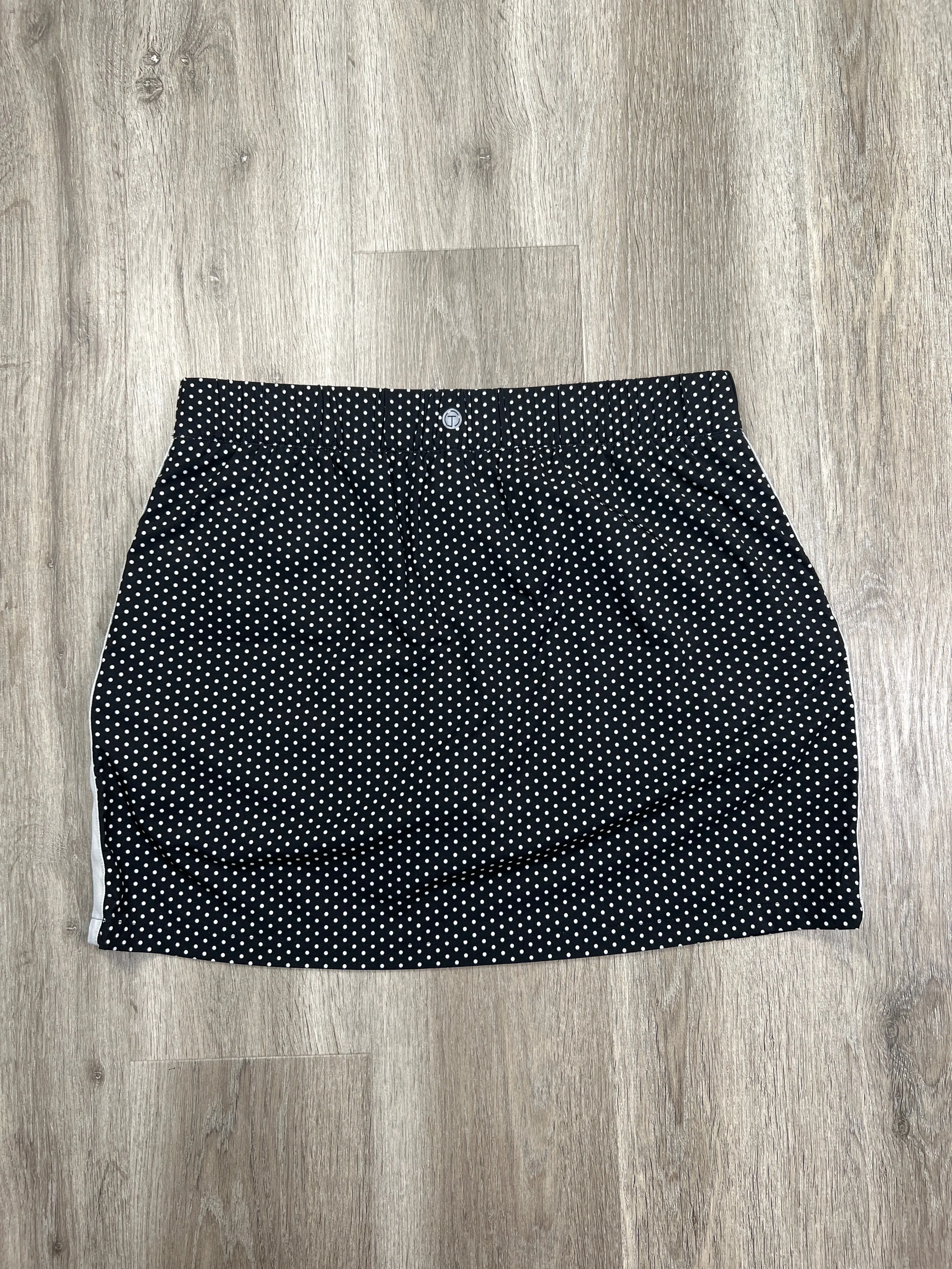 Athletic Skort By Talbots In Polkadot Pattern, Size: Petite L