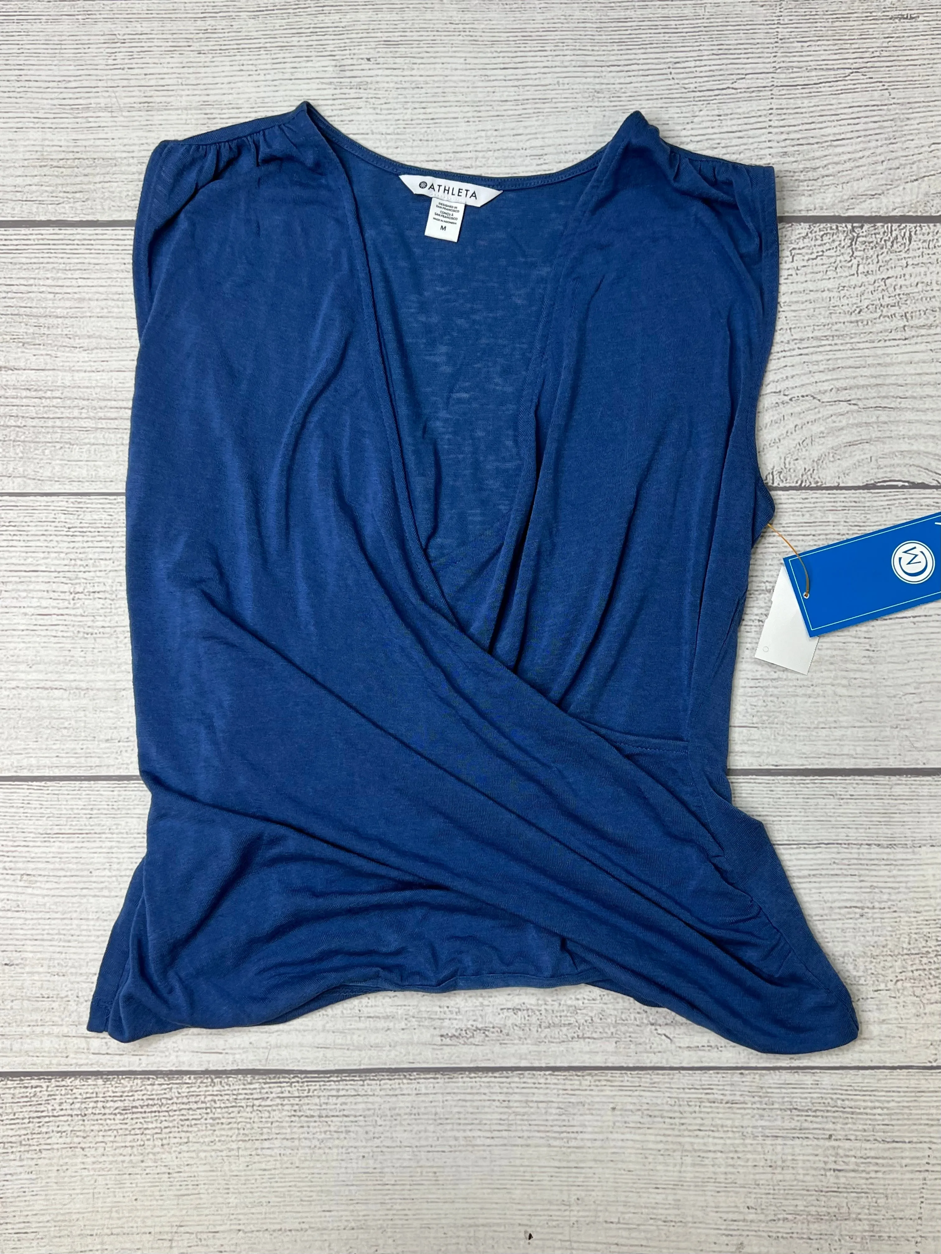 Athletic Tank Top By Athleta In Blue, Size: M