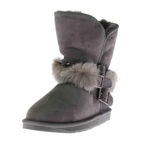 Australia Luxe Women's Hatchet Short Boots in Gray