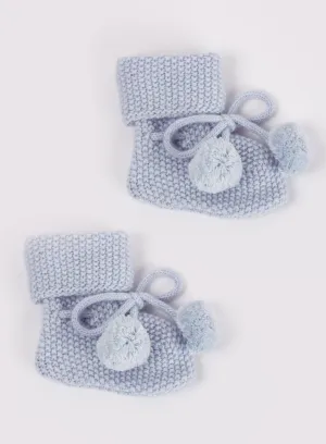 Baby Booties in Blue