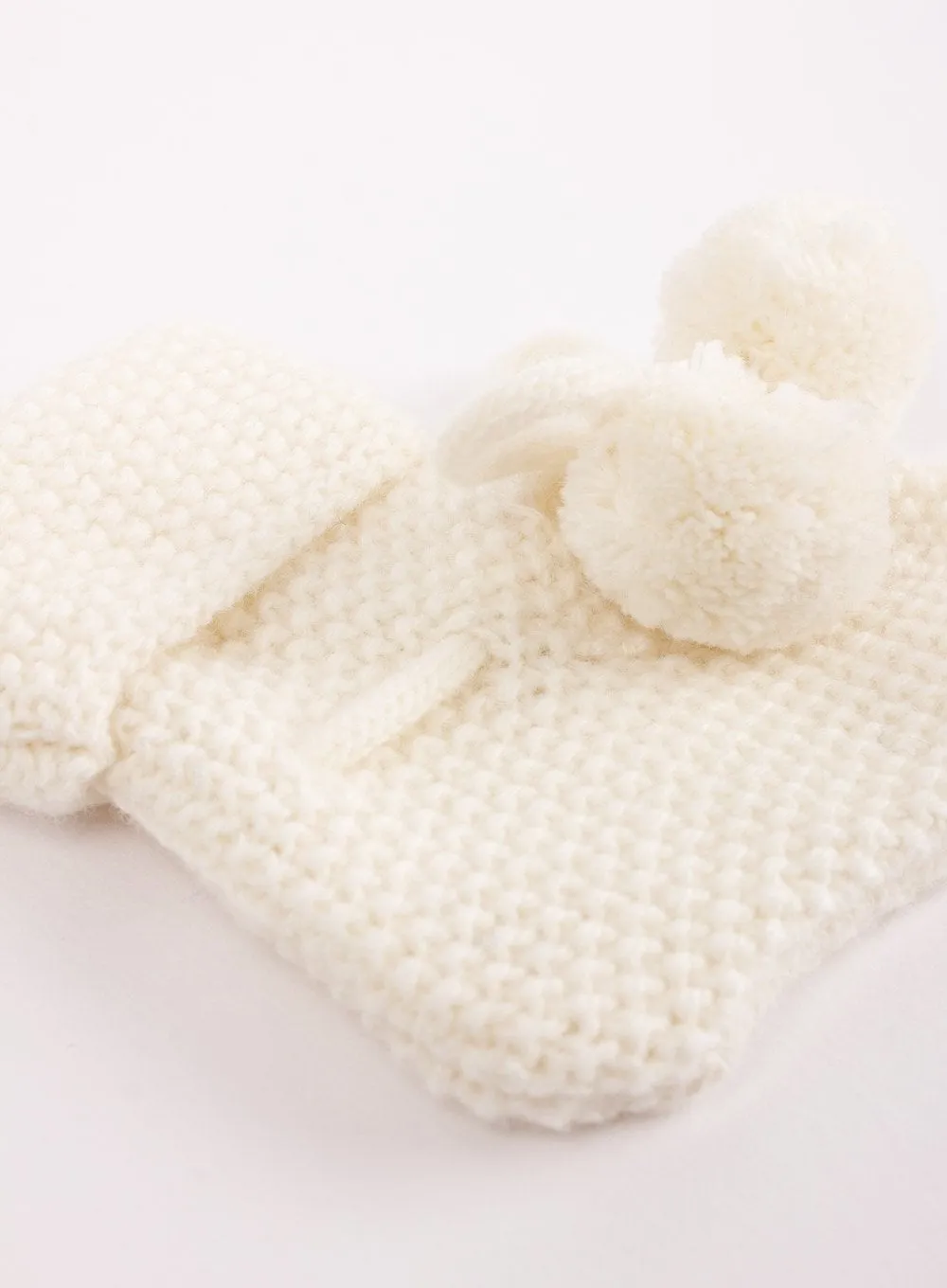 Baby Booties in White