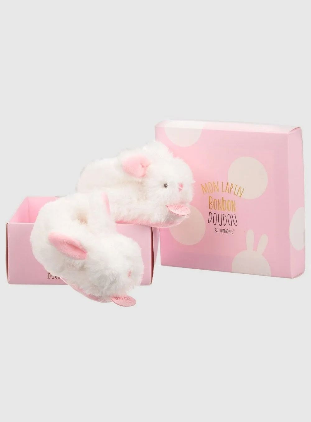 Baby Bunny Booties in Pink