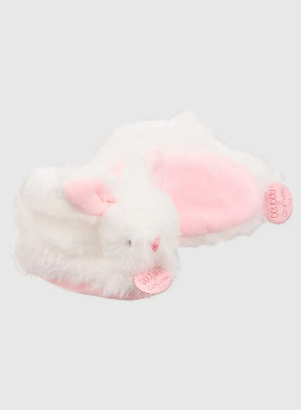 Baby Bunny Booties in Pink