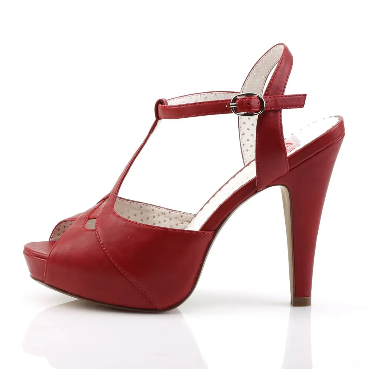 BETTIE-23 T-Strap Sandal High Heel