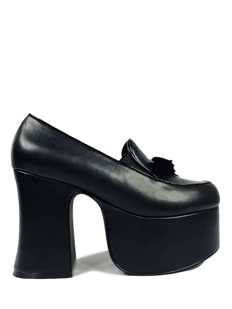 Black Banshee Heel 2" Platform Shoe