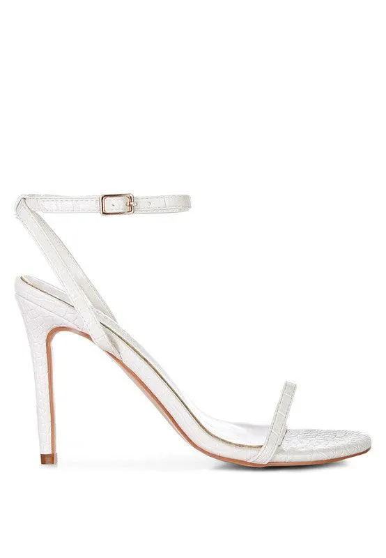 Blondes Croc High Heeled Sandal