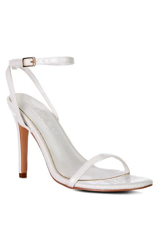 Blondes Croc High Heeled Sandal