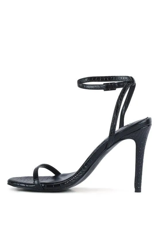 Blondes Croc High Heeled Sandal