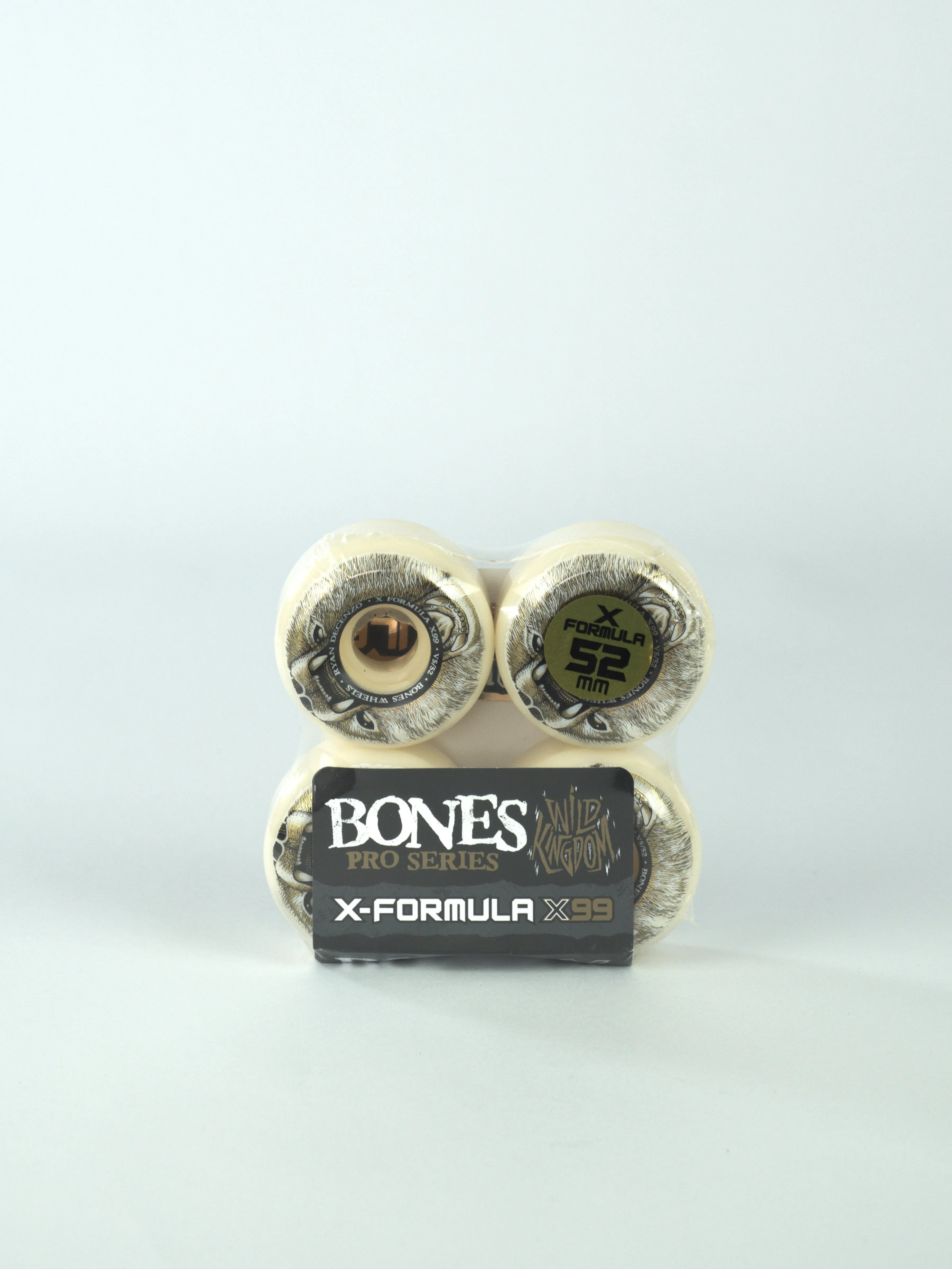 Bones Wheels - X Formula V5 Side Cut 99a - Decenzo Bear Grills Pro - 52 Mm - Skateboard Wheels