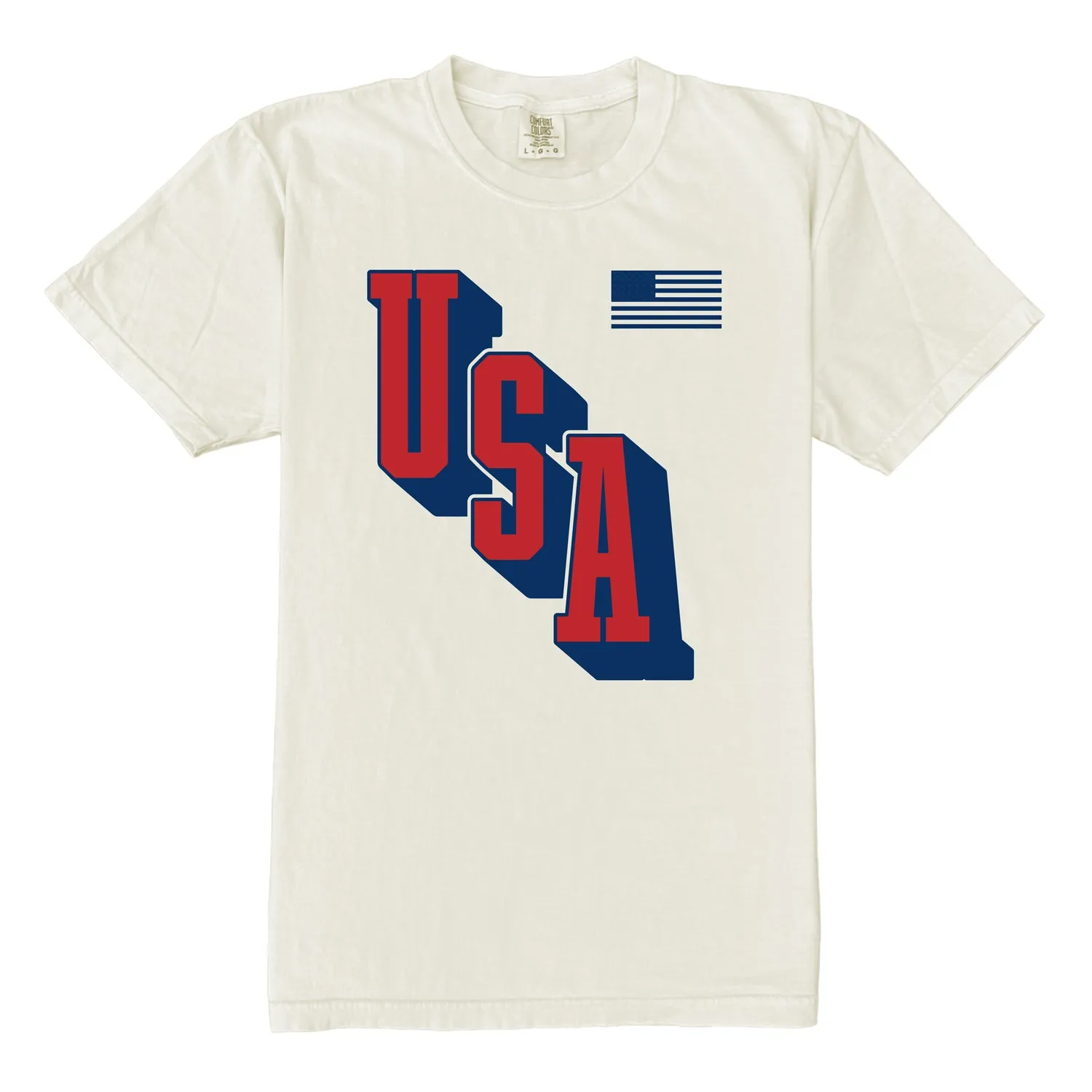 Box Basics USA Tee