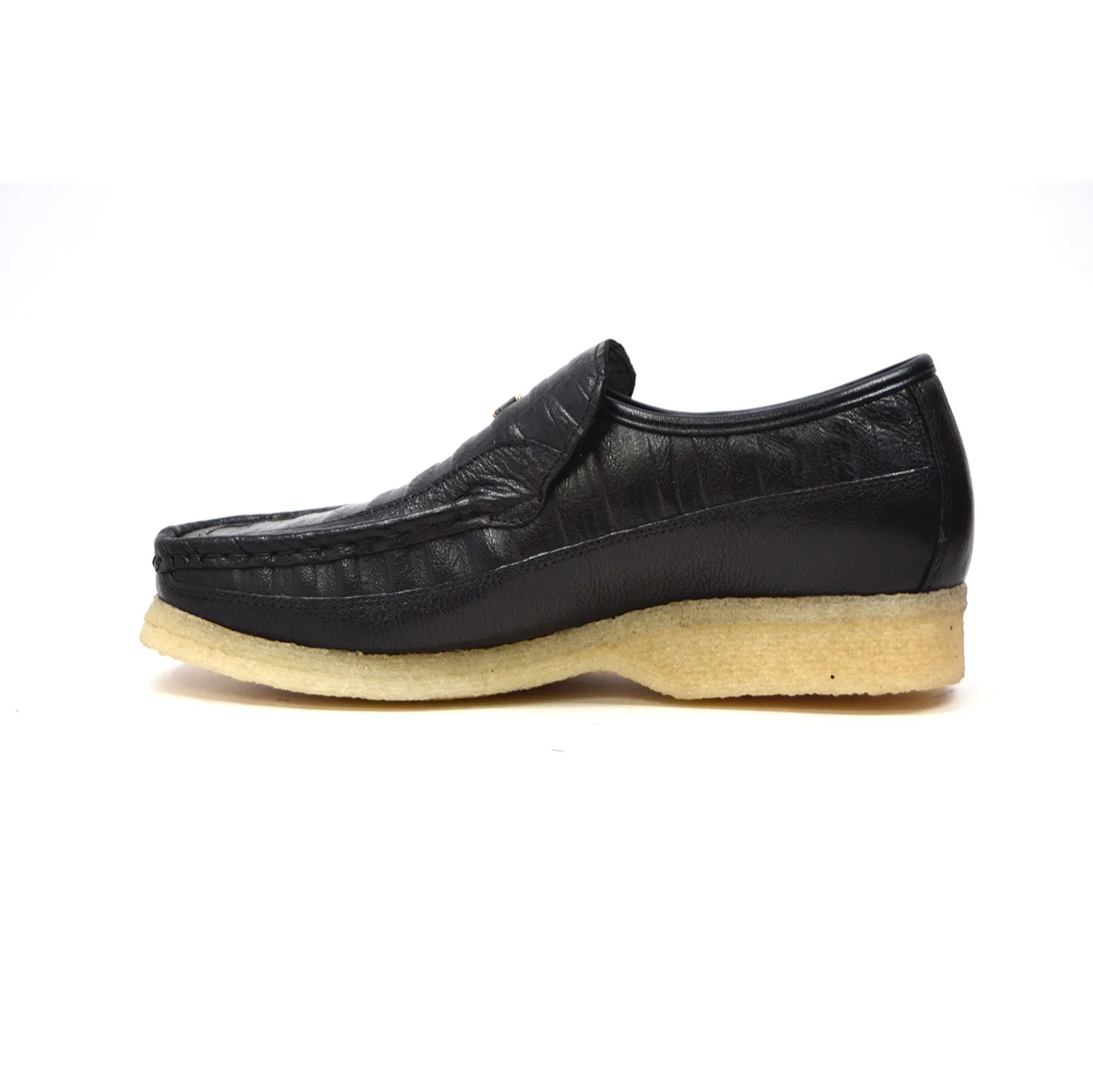 Brick Premium Imported Leather Slip-On Shoe with Ultimate Comfort and Style