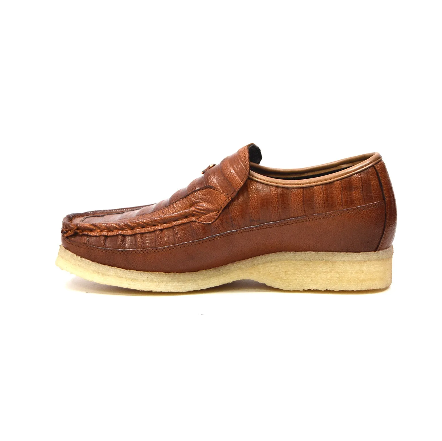 Brick Premium Imported Leather Slip-On Shoe with Ultimate Comfort and Style