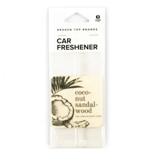 Broken Top Brand Car Fragrance / Coconut Sandalwood