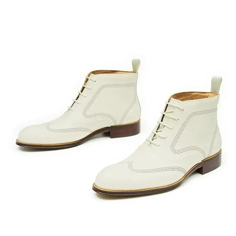 Calfskin Martin Boots D96157