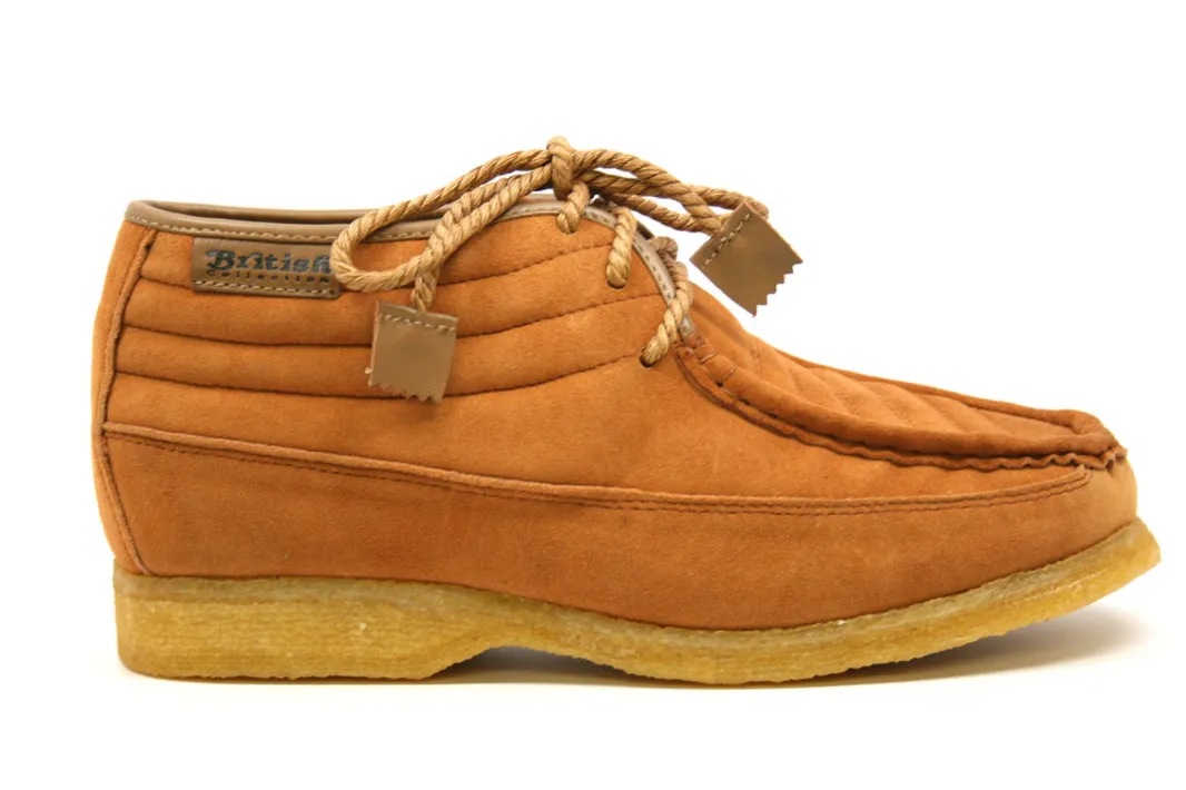 Castle Suede Lace-Up Shoe with Crepe Sole - Quality Craftsmanship, Style, and Comfort