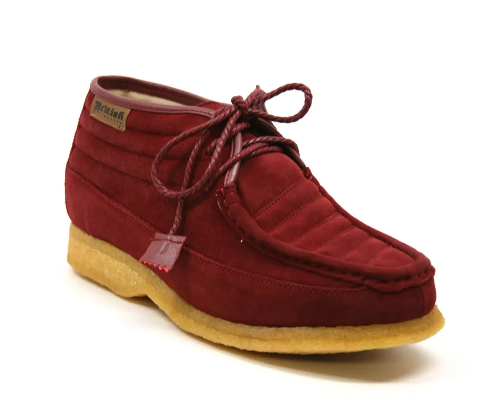 Castle Suede Lace-Up Shoe with Crepe Sole - Quality Craftsmanship, Style, and Comfort