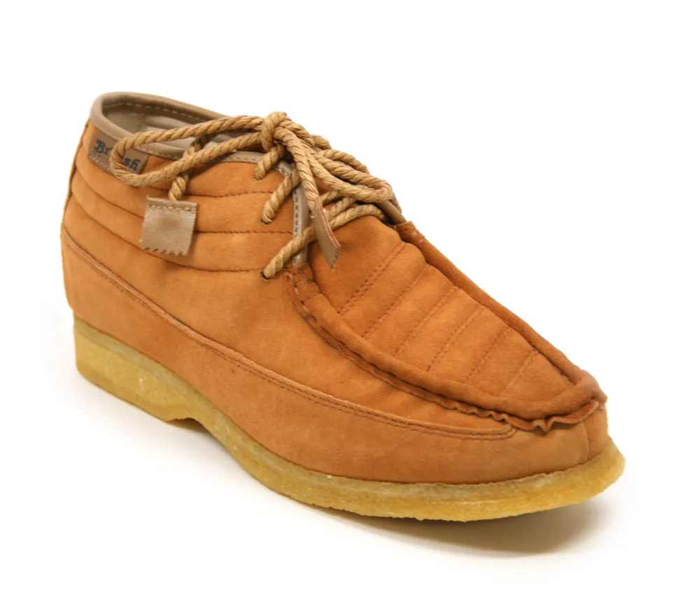 Castle Suede Lace-Up Shoe with Crepe Sole - Quality Craftsmanship, Style, and Comfort