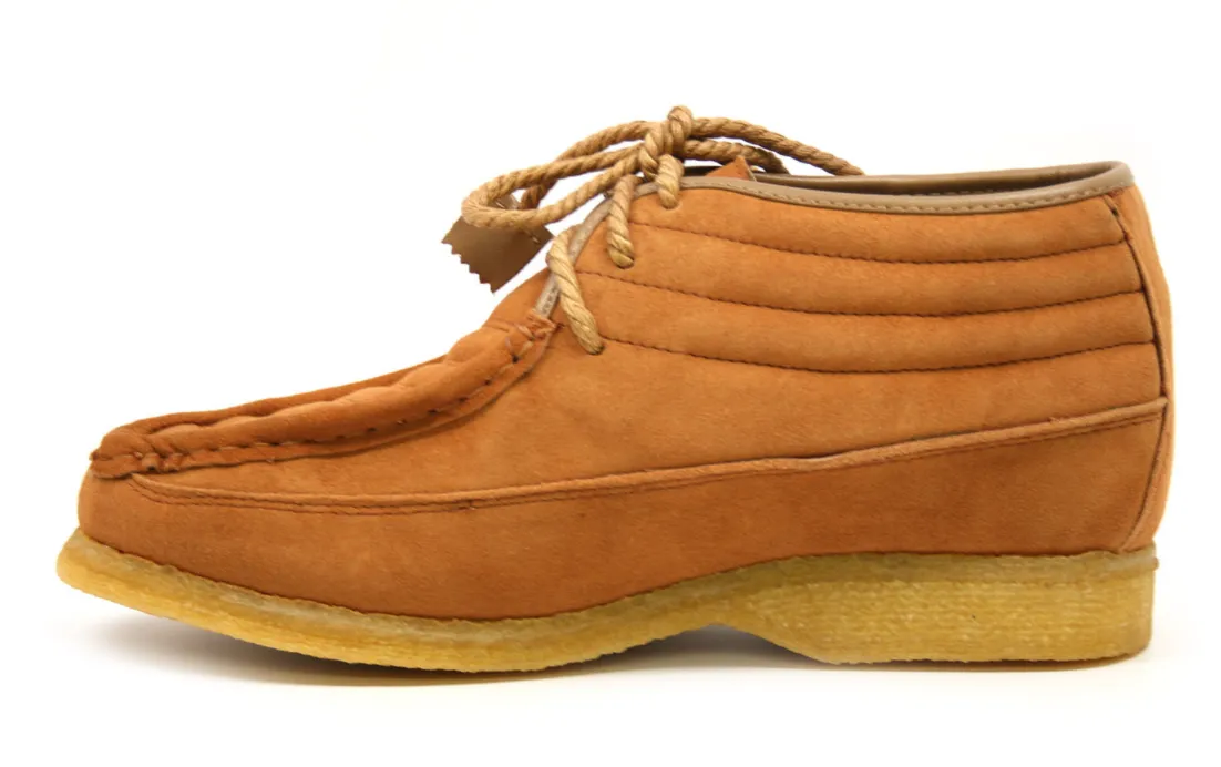 Castle Suede Lace-Up Shoe with Crepe Sole - Quality Craftsmanship, Style, and Comfort