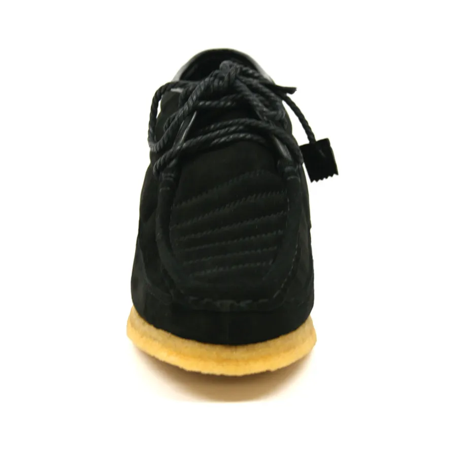 Castle Suede Lace-Up Shoe with Crepe Sole - Quality Craftsmanship, Style, and Comfort