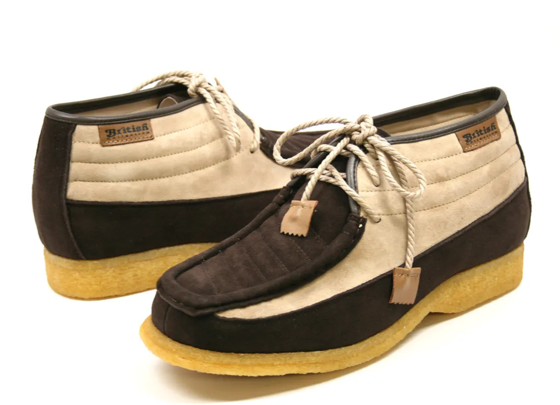 Castle Suede Lace-Up Shoe with Crepe Sole - Quality Craftsmanship, Style, and Comfort