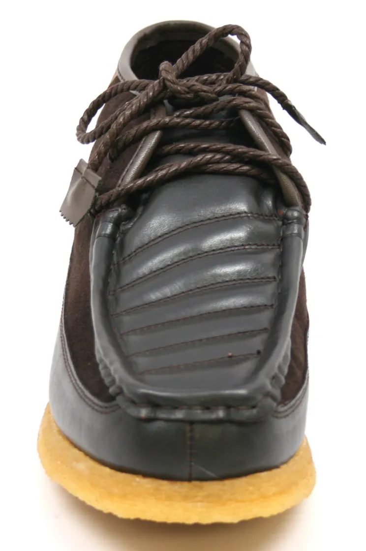 Castle Suede Lace-Up Shoe with Crepe Sole - Quality Craftsmanship, Style, and Comfort