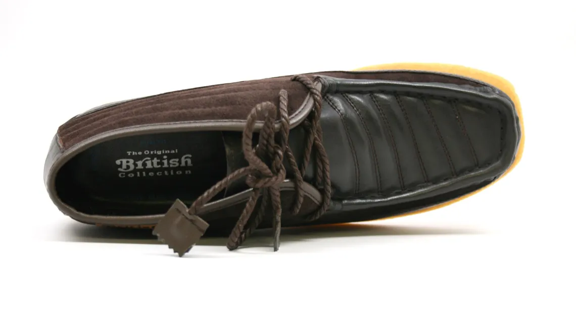 Castle Suede Lace-Up Shoe with Crepe Sole - Quality Craftsmanship, Style, and Comfort