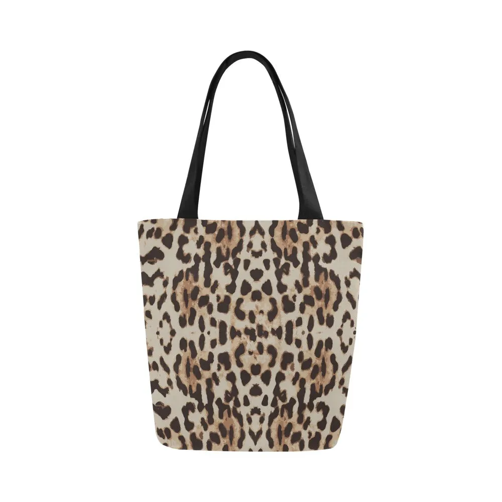 Cheetah Blessed Canvas Tote Bag