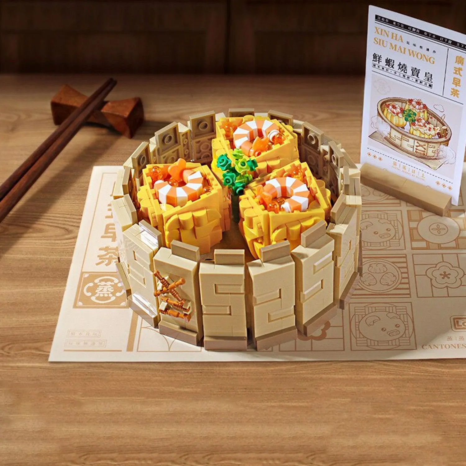 Chinese Dim Sum Nano Building Sets Collection | NEW