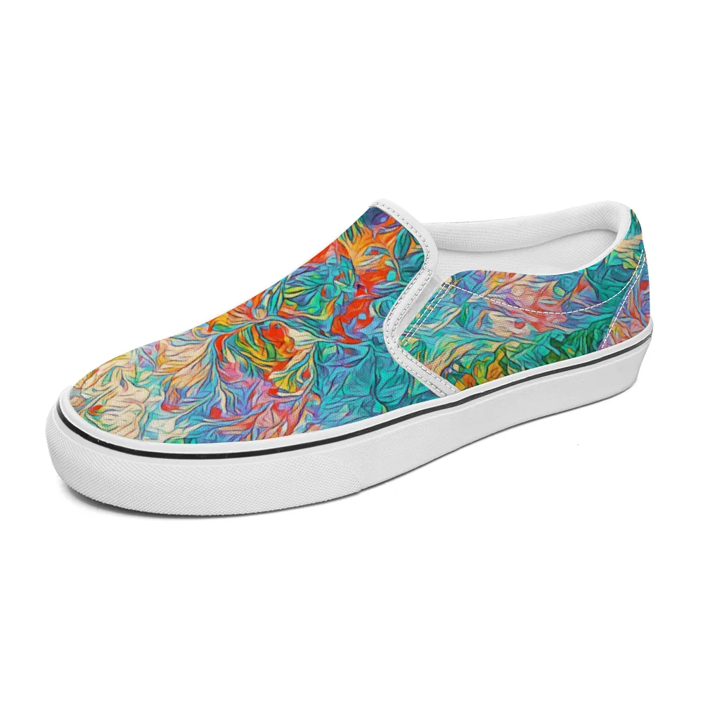 Colorful Collection - Unisex Slip-On Canvas Sneakers