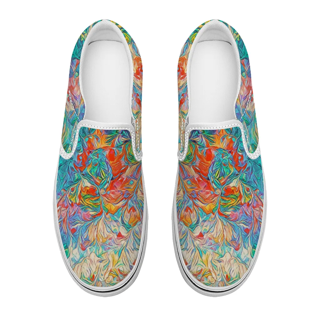 Colorful Collection - Unisex Slip-On Canvas Sneakers