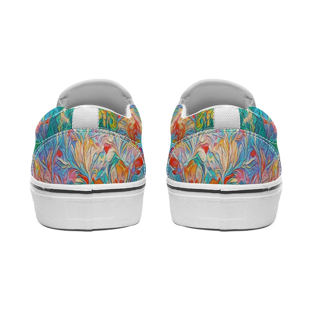 Colorful Collection - Unisex Slip-On Canvas Sneakers