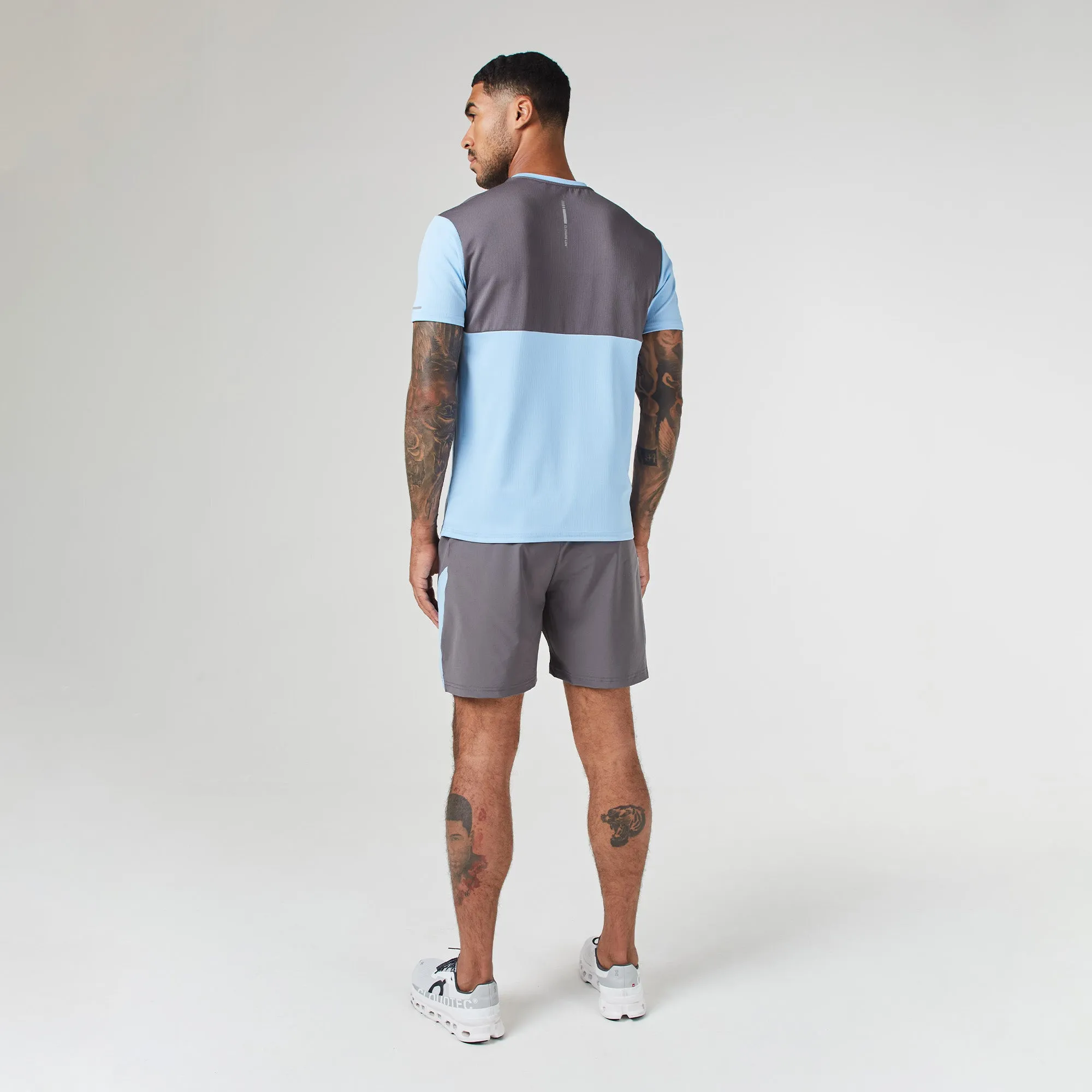 Cut & Sew Training Twinset | Light Blue