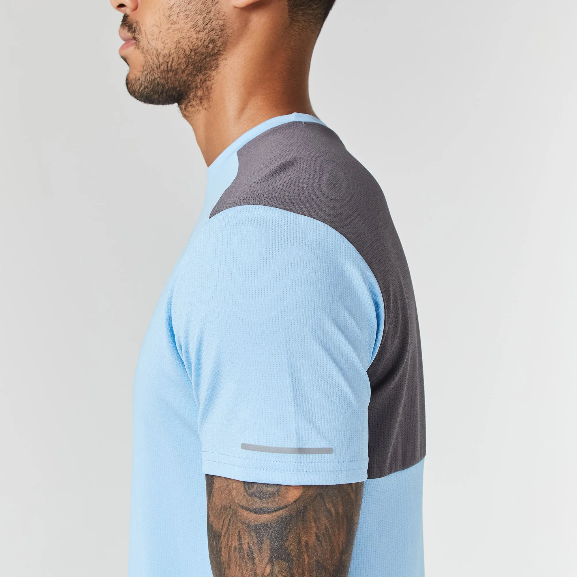 Cut & Sew Training Twinset | Light Blue