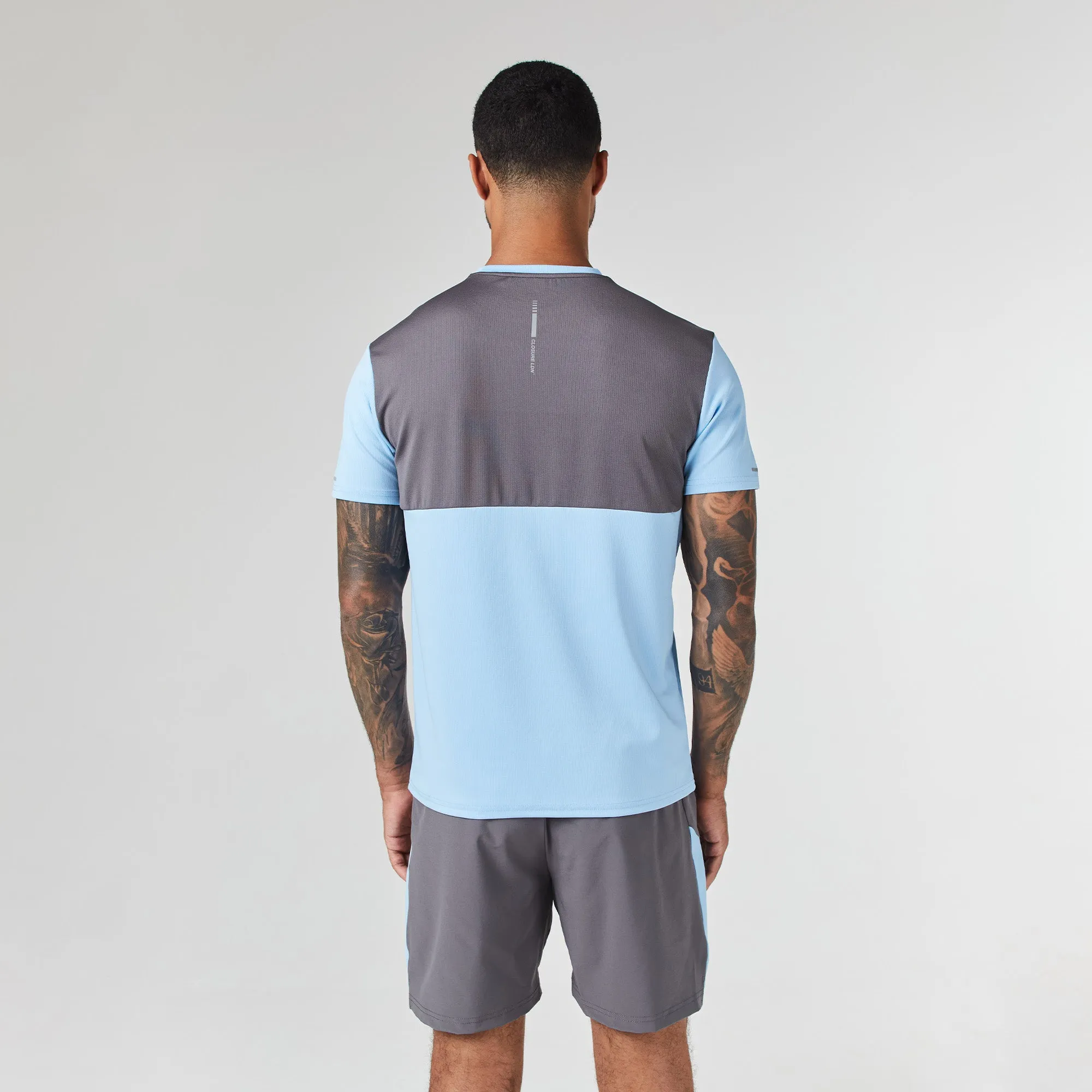 Cut & Sew Training Twinset | Light Blue