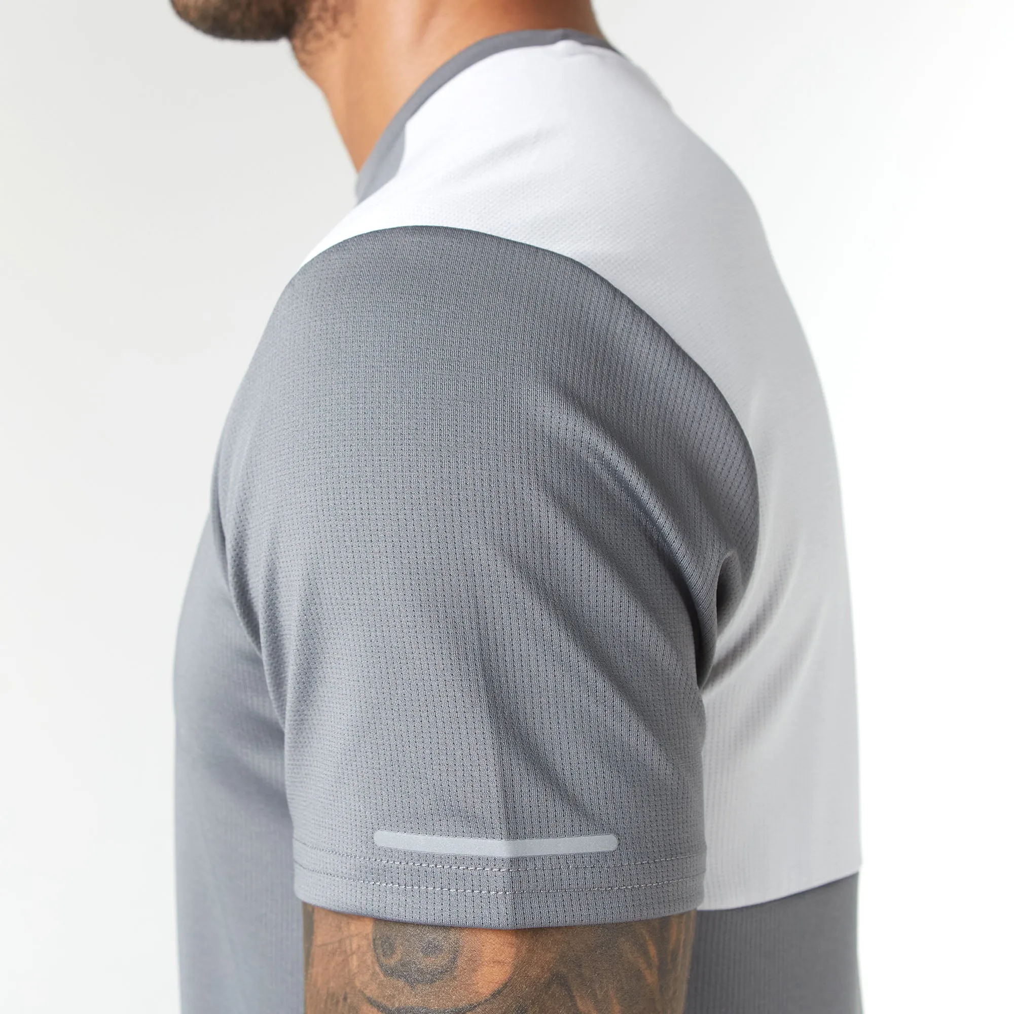 Cut & Sew Training Twinset | Mid Grey