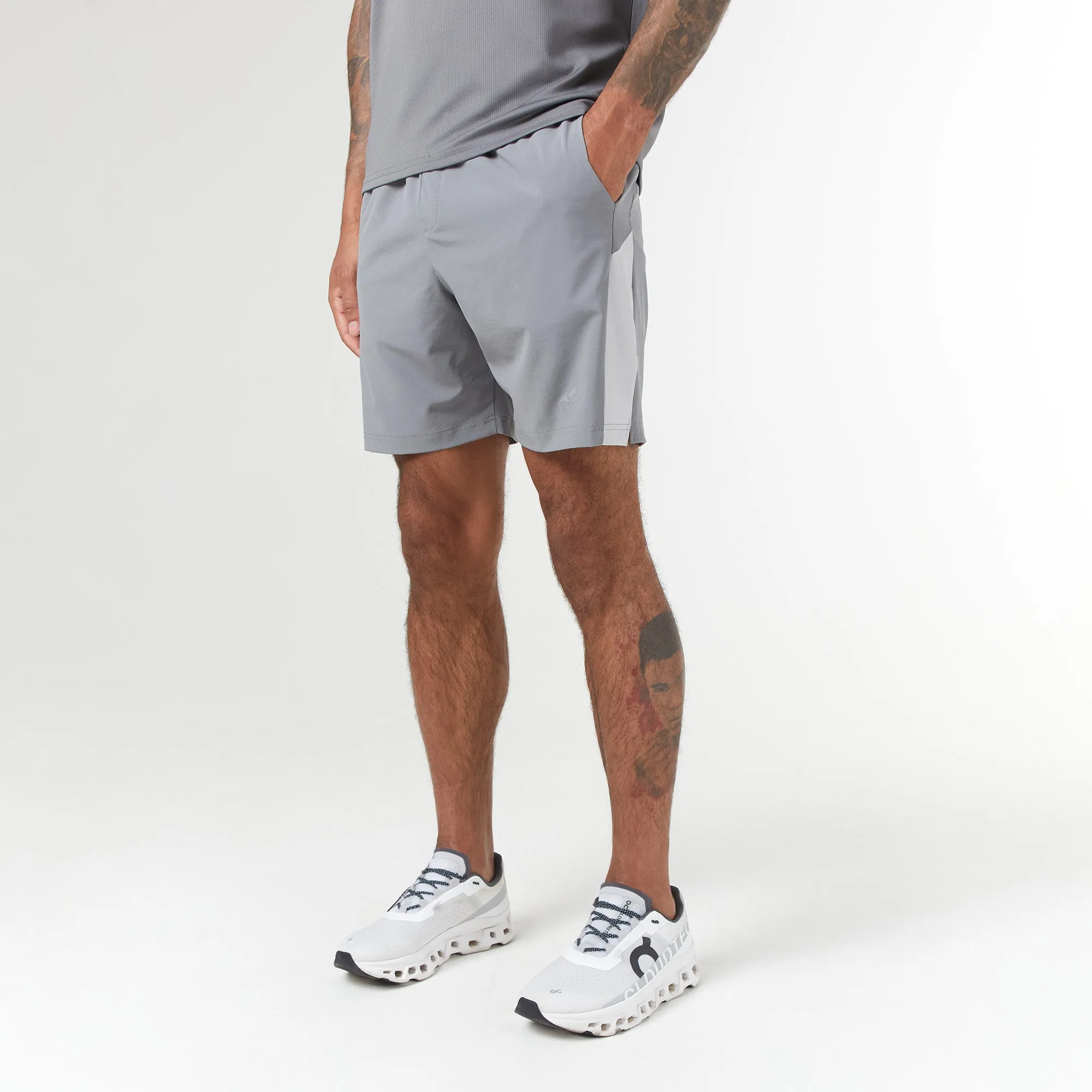 Cut & Sew Training Twinset | Mid Grey